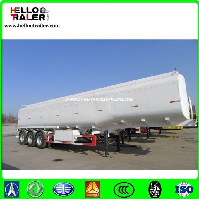 China Gasoline Pertroleum 42000 Litre Tank Semi Trailer 