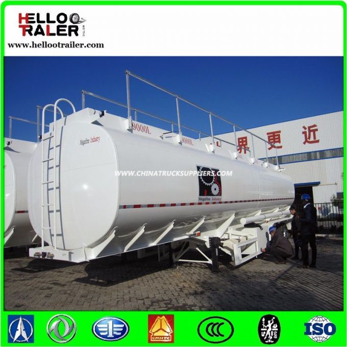 3 Axles 45000L Oil Road Tanker Trailer Sale 