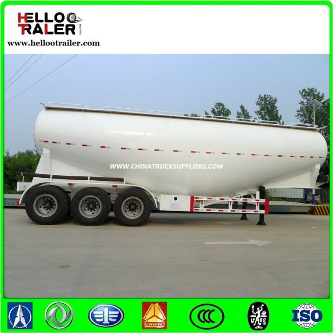 40cbm 50ton Bulk Cement Tanker Semi Tailer Cement Truck Trailer 