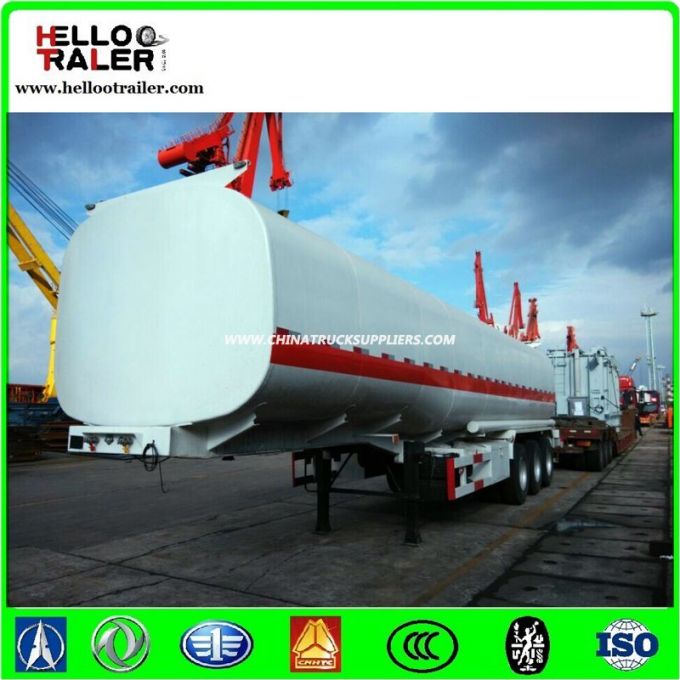 Low Price 3 Axle 40000L Tank Water 