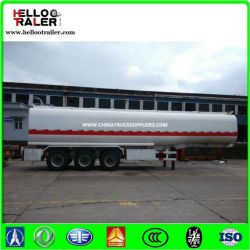 385/65r22.5 Single Tyre 50000 Liters Oil Tanker Truck Trailer for Tanzania