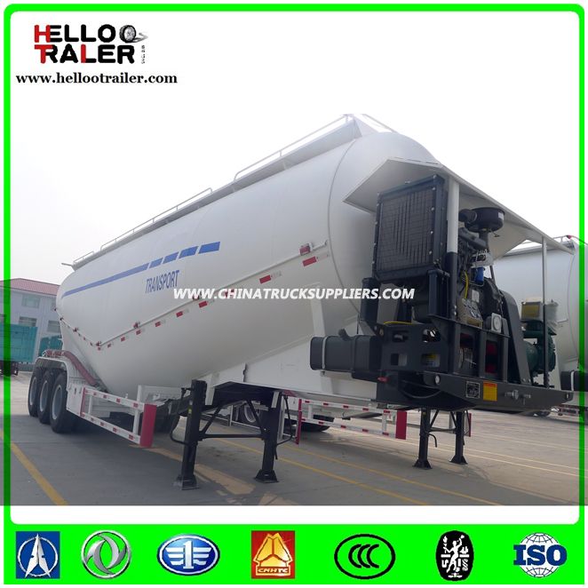 High Quality Helloo Brand Fuwa BPW Axle 30-50cbm Cement Bulker 