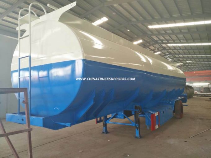 Chinese 52000L 3 Axles Fuel Tank Semi Trailer with Air Compressor 