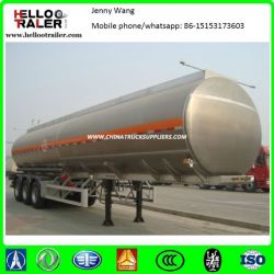 3 Axle Stainless Steel Fuel Tanker Truck Trailer