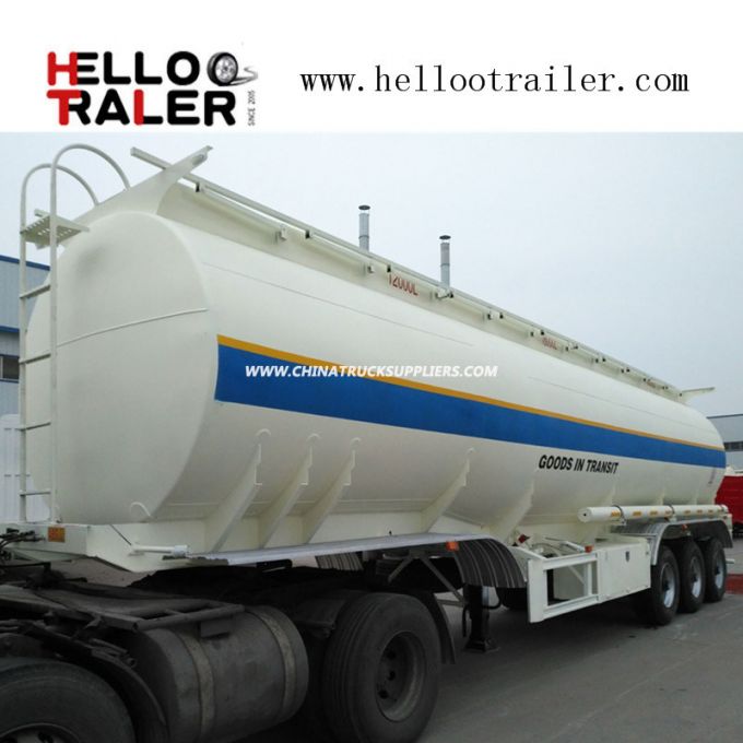 42000L Tri-Axle Oil Tanker Truck Trailer Fuel Tank Semi Trailer 