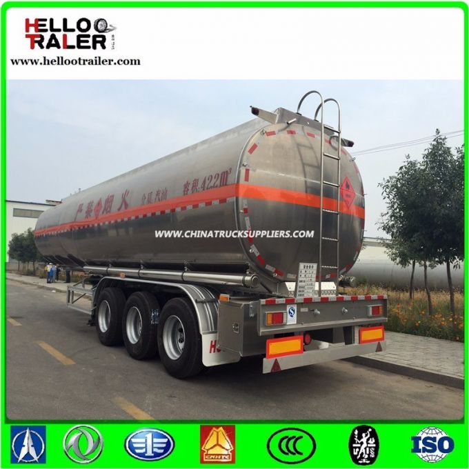 Tri Axle 45cbm Oil Tanker for Sale 