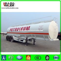 42cbm Fuel Tanker Trailer with Common Mechanical / Air Suspension