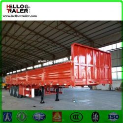 Sidewall Cargo Semi Trailer for Carrying Home Appliances