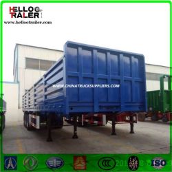 3 Axles Side Wall Semi Trailer From Factory Directly