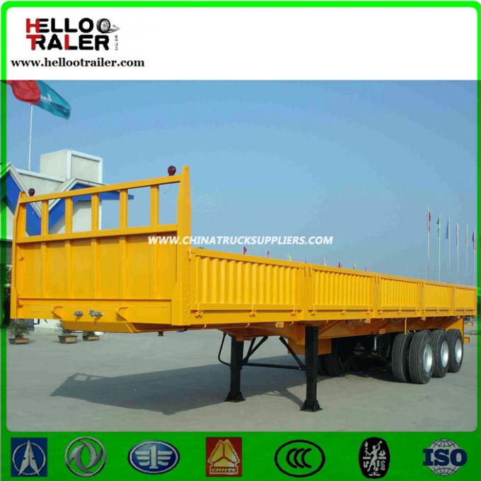 Side Wall Semi Trailer with Conatiner Lock Images 1