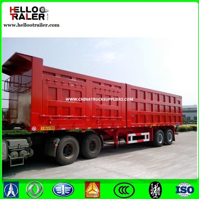 Tri-Axles Van Type Cargo Semi Trailer Images 1