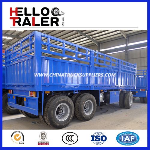 2 or 3 Axle 20-40 Tons Cargo Box Full Trailer Images 1