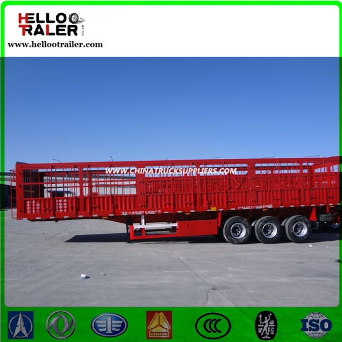 Two Axle Van Type Cargo Semi Trailer for Sale Images 1
