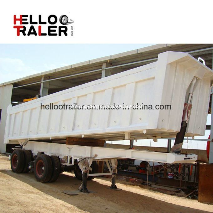 40t Dump Truck Trailer, Tipper Semi Trailer From Manufacture Images 1