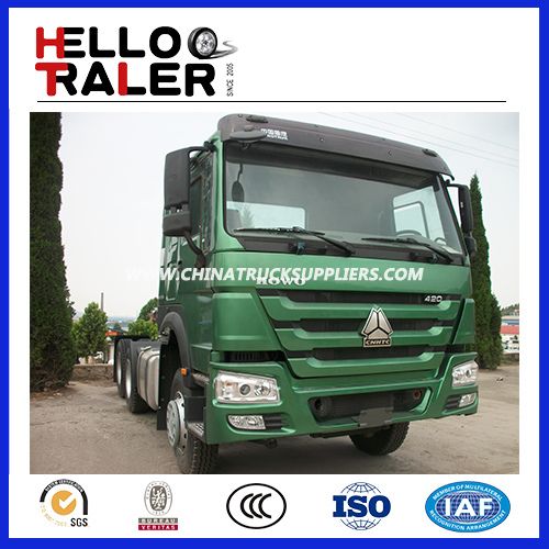 Sino Truck HOWO Brand 6X4 Tractor Truck for Sale Images 1