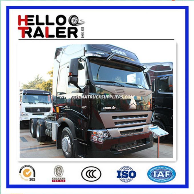 Cnhtc Sinotruk HOWO A7 6*4 340HP Long Haul Prime Mover Images 1