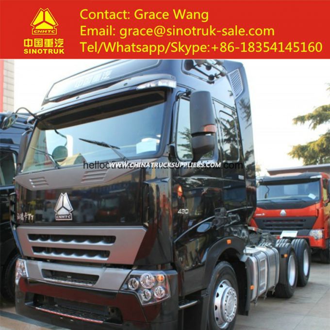 China Made Good Price HOWO Tractor Head Truck Images 1