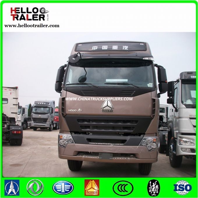HOWO 6X4 420HP 10 Wheel Sino Truck HOWO A7 Tractor Truck for Sale Images 1