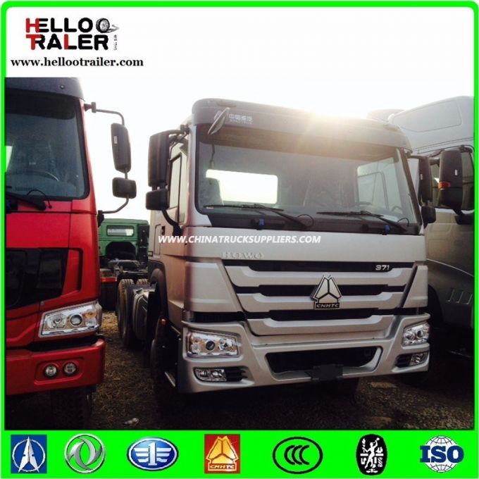 Prime Mover Truck Sinotruk HOWO 420 HP 40 Ton Capacity 