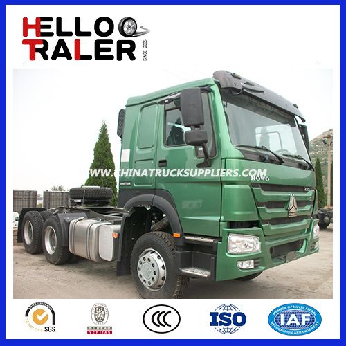 6X4 Type 10 Wheel Tractor Truck and Trailer Dimensions Images 1