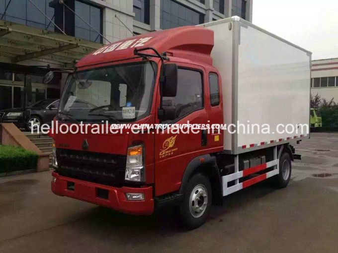 Refrigerator Truck with Isuzu Engine Images 1