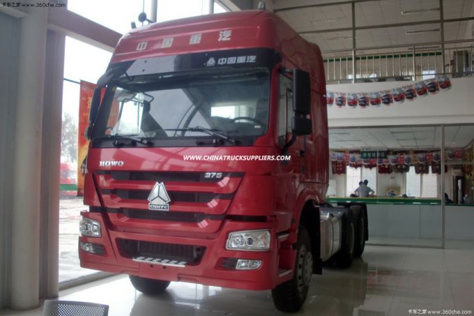 China HOWO 6X4 Tractor Truck 338HP Heavy Diesel Tractor Truck Images 1