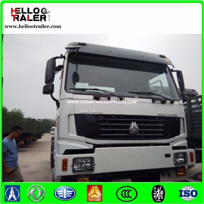 30ton HOWO Euro2 Heavy Duty Tractor Trucks to Djibouti Images 1