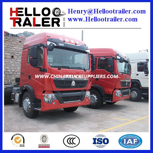 China Sinotruk HOWO 6*4 371HP Tractor Head Truck for Sale Images 1