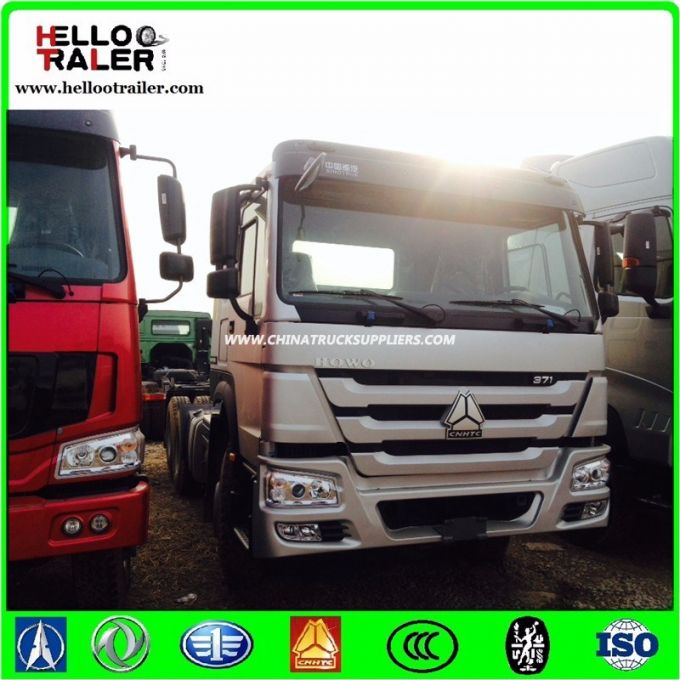 HOWO 336HP Mineral Prime Mover Truck 10 Wheels for Phillipine Images 1