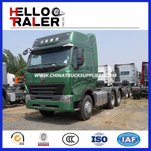 Sinotruk A7 6X4 420HP Euro2 Tractor Truck Images 1