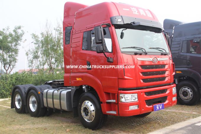 6X4 FAW Heavy Tractor Truck 420HP Diesel Truck Tractor Images 1