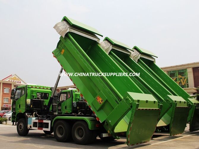 FAW 350HP 10 Wheelers Heavy Lorry Truck 30 Ton Heavy Dumper Truck Images 1