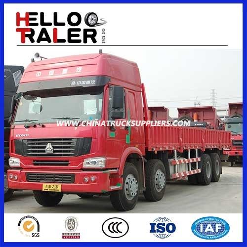 40ton Sinotruk 8X4 Cargo Truck/ HOWO 12 Wheels Lorry Truck Images 1