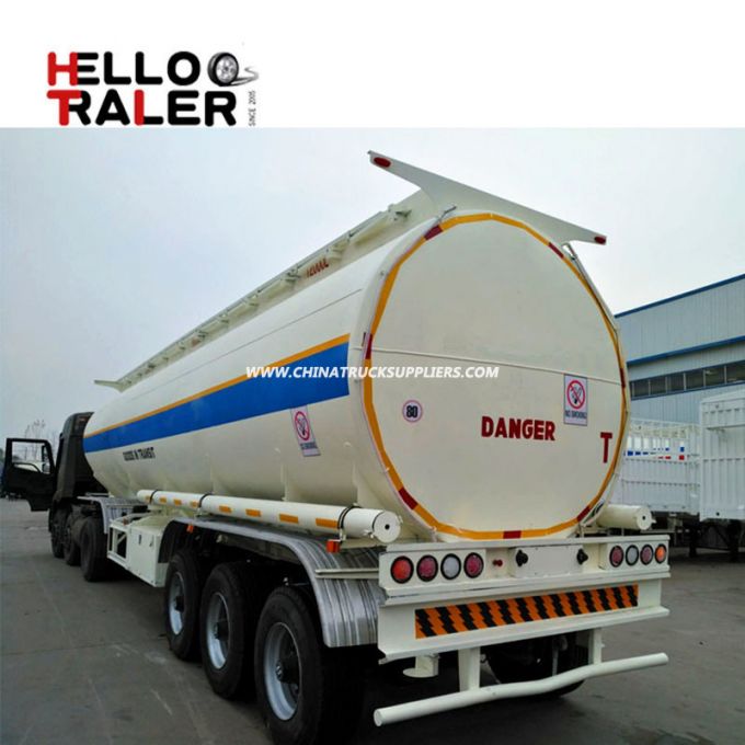 China Factory Price Bulk Cement Tank Semi Trailer with V-Shape 