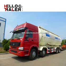 Big Capacity Water Tank 45cbm Multi Axle 50 Ton Cement Bulk Tanker Trailers