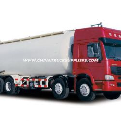 HOWO 8*4 Heavy Duty Bulk Cement Tanker Truck