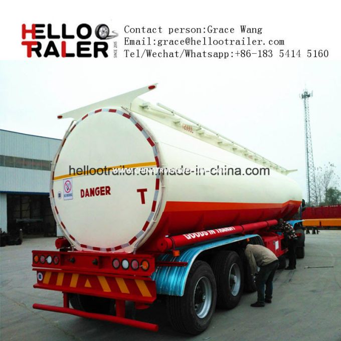 Aluminium Alloy Fuel/Petrol/Gasoline/Oil/LPG Tanker for Sale 