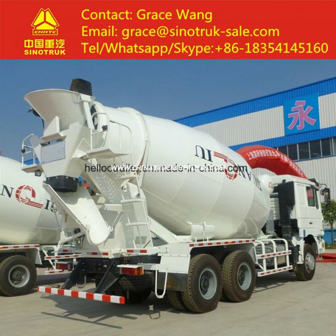 Sinotruk HOWO 6X4 8cbm /10cbm /12cbm Concrete Mixer Truck 