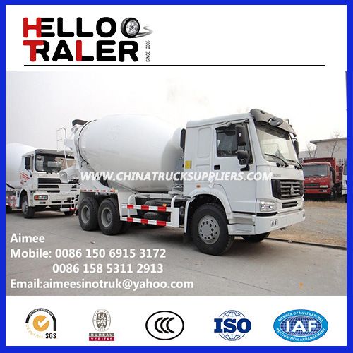 HOWO 10cbm 6X4 Concrete Mixer Truck for Africa Images 1