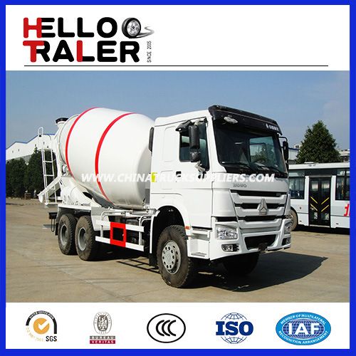 6X4 10m3 Sinotruk HOWO Mixer Concrete Truck 