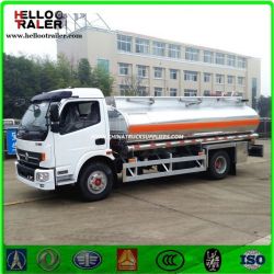 Dongfeng 4X2 Aluminum Alloy 7000 Liters Fuel Refueling Tanker Truck