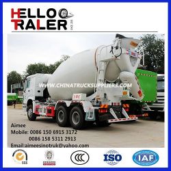 China 6X4 12m3 Mixer Cement Truck/ 10m3 Concrete Mixer Truck