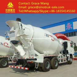 Sinotruk HOWO 6X4 6 - 16m3 Concrete Mixer Truck