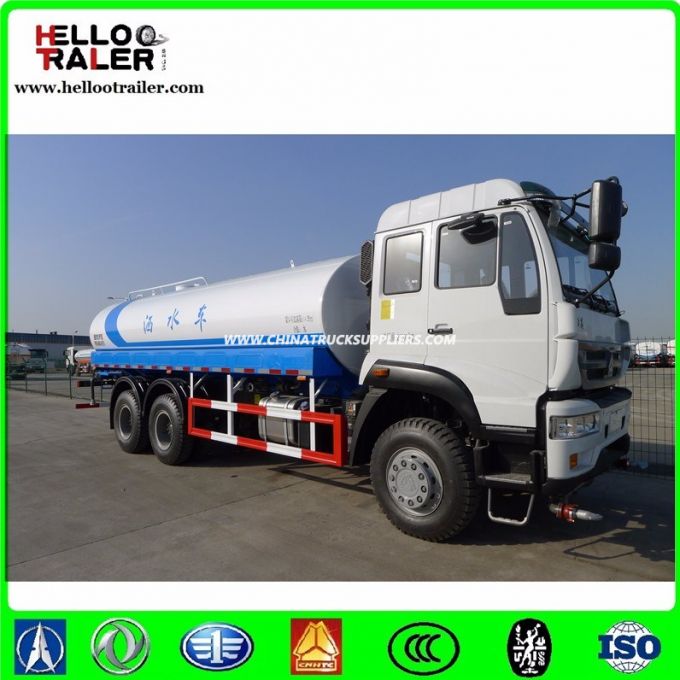 Sinotruk HOWO 20000L 6X4 Heavy Duty Fuel Oil Tanker Truck 