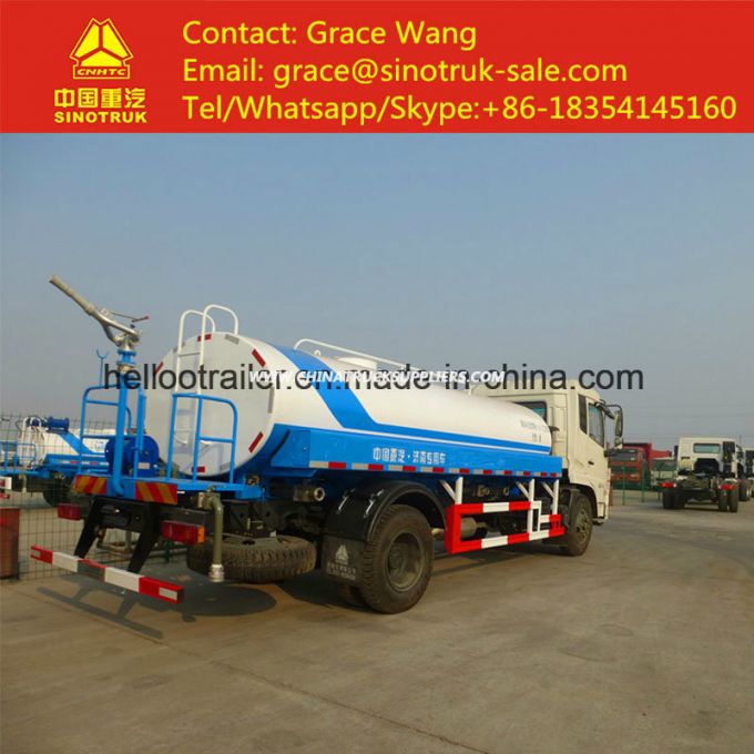 Sinotruk 4X2 Water Tanker Truck Water Tank Truck with Low Price and Good Quality 