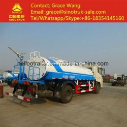 Sinotruk 4X2 Water Tanker Truck Water Tank Truck with Low Price and Good Quality