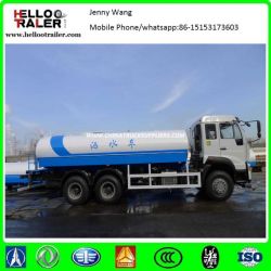 Sinotruk HOWO 6X4 20cbm Water Tanker