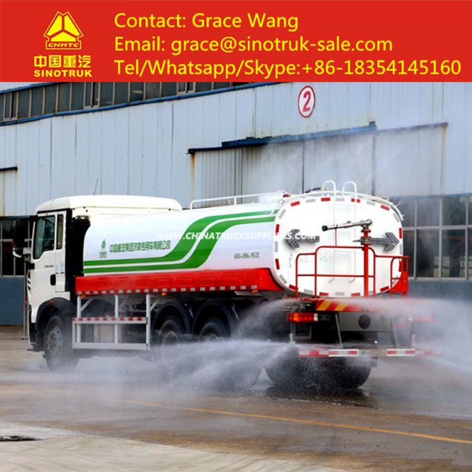 Sinotruk HOWO 20000liters Water Tanker Truck for Sale 