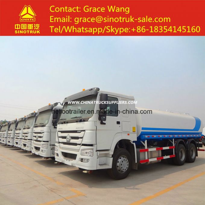 Sinotruk Water Sprinkler Truck with Competitive Price Water Tank Truck for Sale 