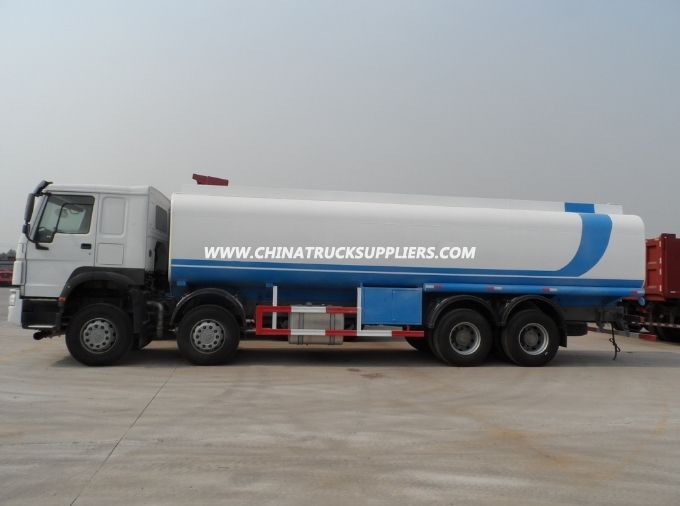 27000liters 8X4 12 Wheels Water Tank Truck 